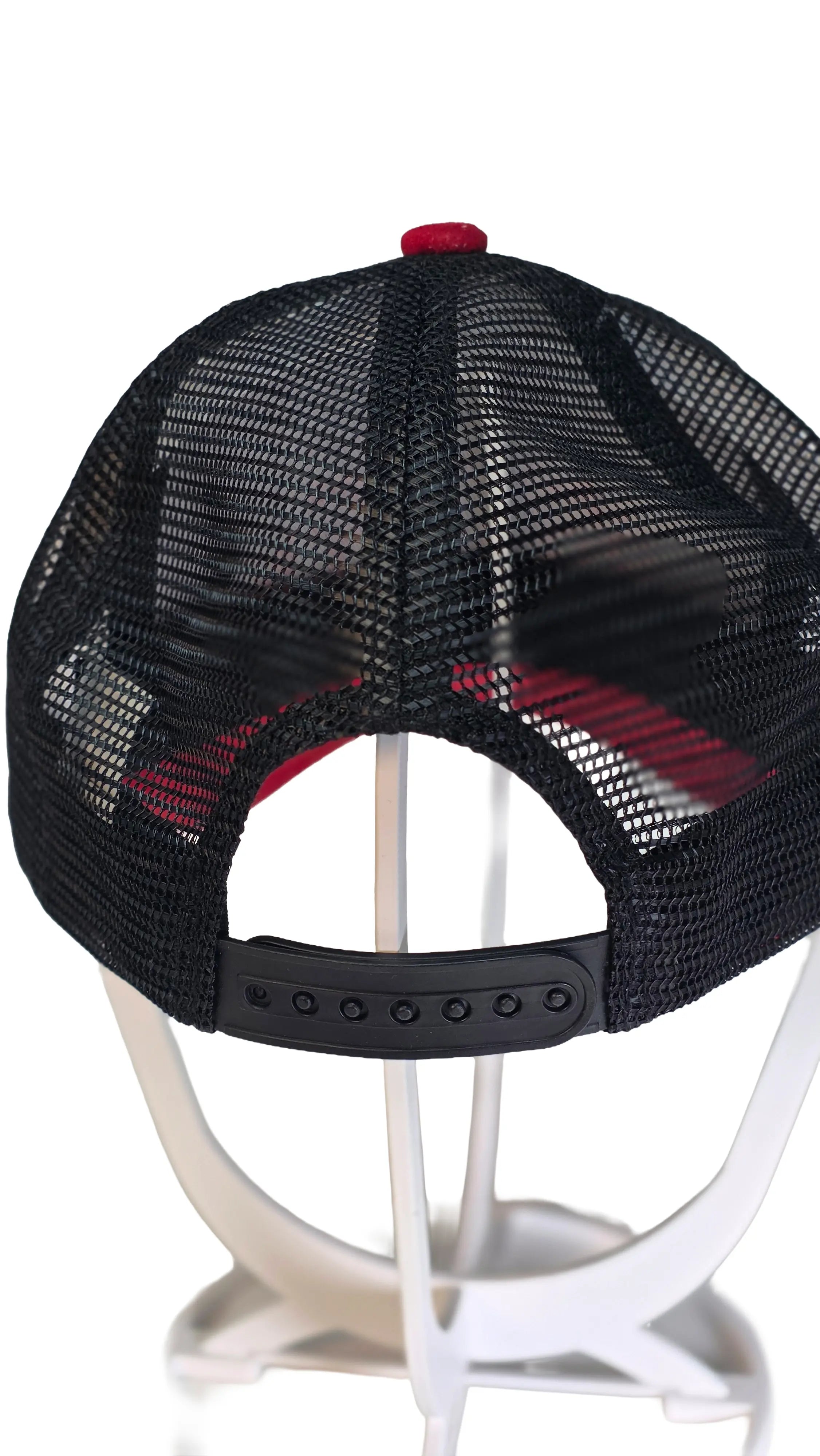 Pretty Little Poison Trucker Hat – Red & Black Western Fedora Hats